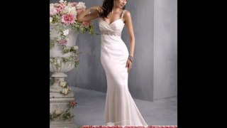 Sheath Column Wedding Dresses at dresses2us.com
