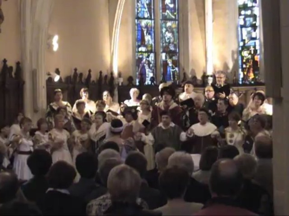 Cantalud'. Jamais je n'aimerai grand homme (Claudin de Sermisy). Concert du 14 juin 2013 en l'Eglise de Ludres. Direction : Catherine Linel.