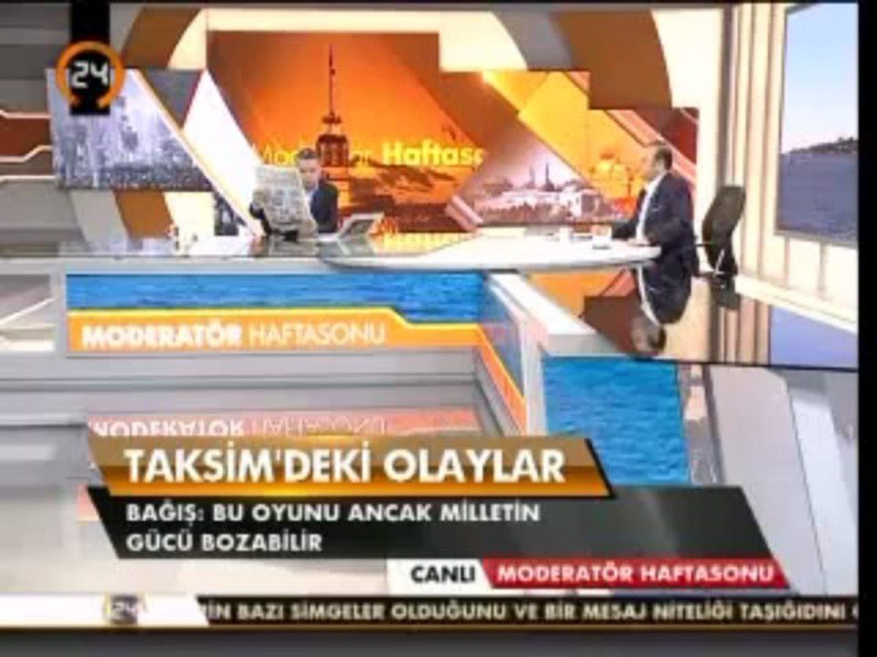 Egemen Bağış 24'e konuk oldu