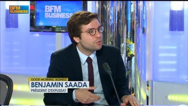 Le salon du Bourget : Benjamin Saada, Président d'Expliseat dans Good Morning Business - 17 juin
