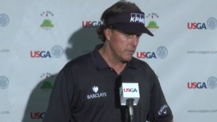 Mickelson: "Estoy muy decepcionado"