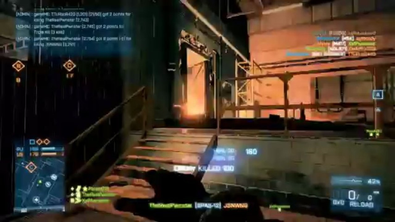 Battlefield 3: "Spas12 w/ Slugs, Were My Predictions Right?" (BF3 Spas 12 Slugs Gameplay)