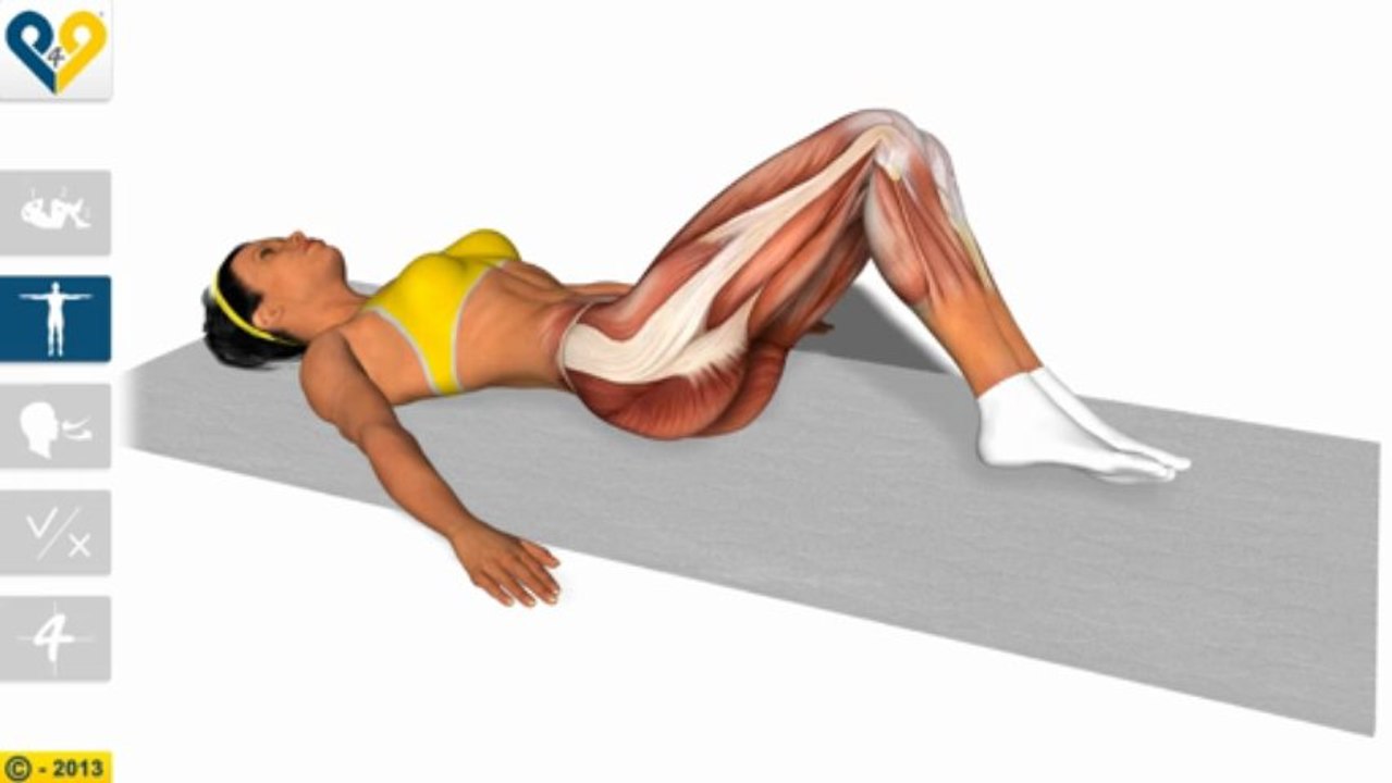 Etirement des lombaires avec rotation des genoux