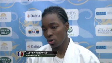 Judo, GP de Miami - Tcheuméo : "Longtemps que je n'avais pas gagné"