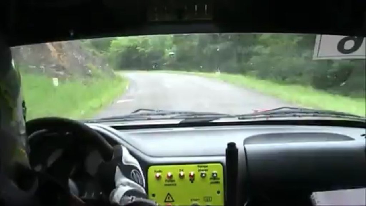 RALLYE DES TROIS CHATEAUX 2013 ES8 REMI ROMAIN