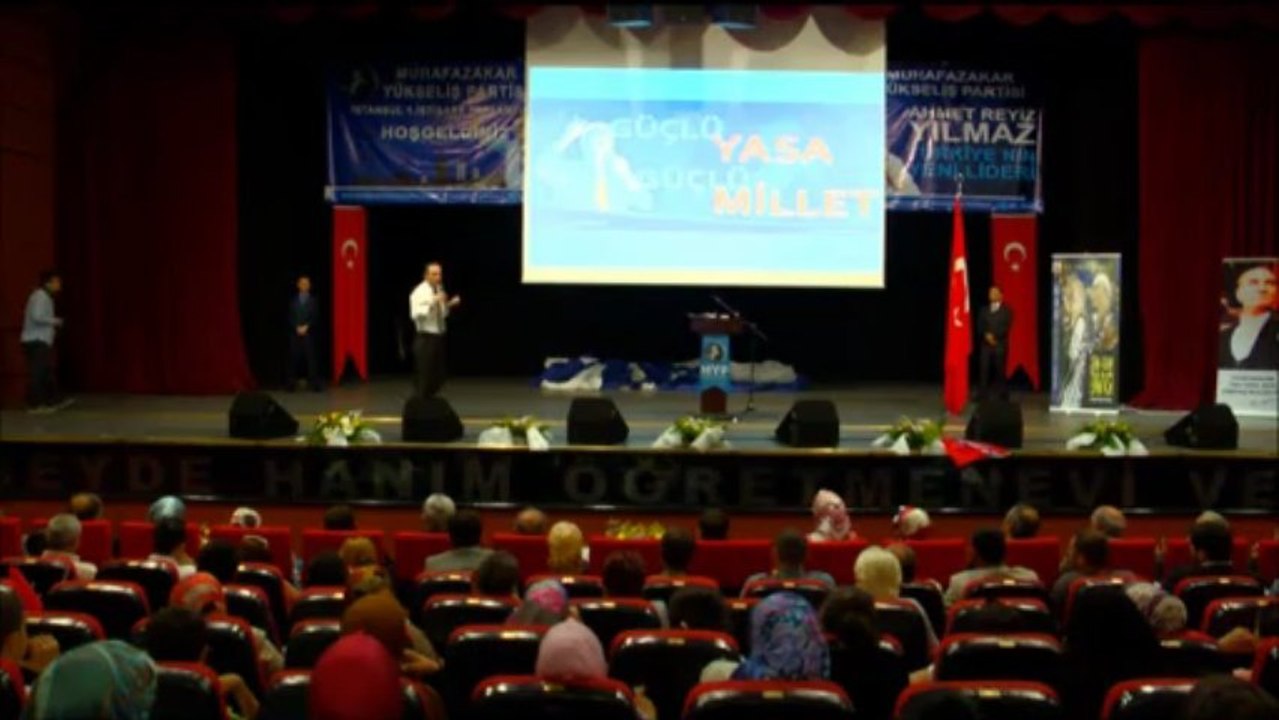 Ahmet Reyiz Yılmaz 1. İstanbul İstişare Toplantısı