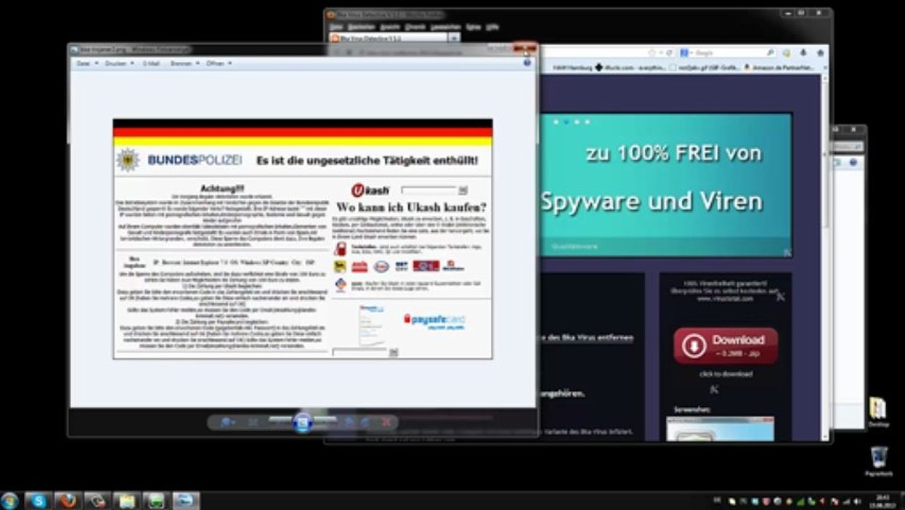 Bka virus entfernen - bka virus detective v1.1  - 2013!!!