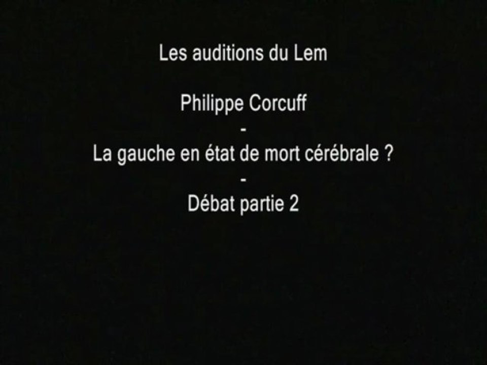 P.Corcuff Débat 2-2