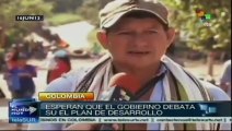 Campesinos en Colombia solicitan que sus tierras sean zonas de reserva