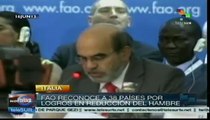 Recibe pdte. Nicolás Maduro reconocimiento de FAO por erradicar hambre