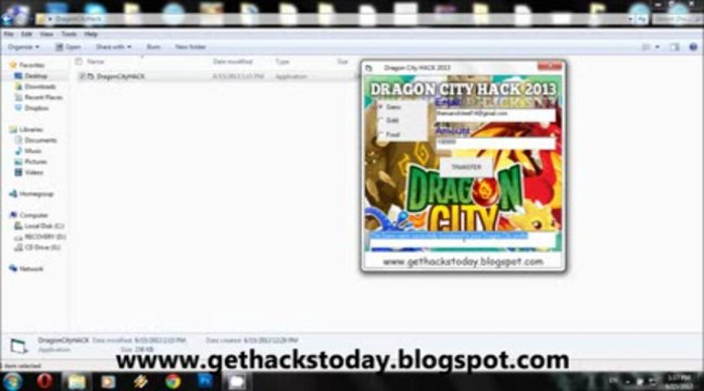 Dragon City Hack ' Pirater ' FREE Download June - July 2013 Update