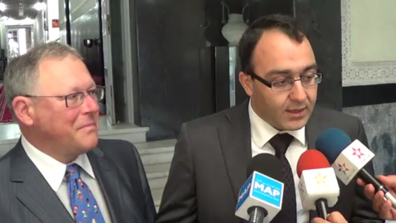 كريم غلاب يجري مباحثات مع رئيس الجمعية الوطنية للكيبيك السيد جاك شانيون