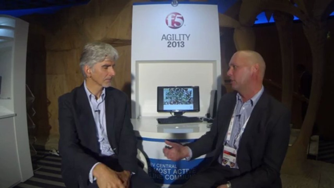 2013 F5 Agility EMEA - F1 World Champion Damon Hill