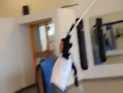 Amazing dance with crutches - Must watch