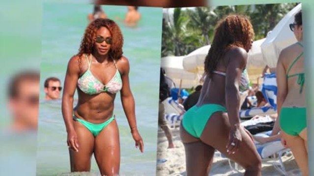 Serena Williams dévoile ses muscles en bikini à Miami