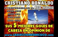 Los 5 mejores goles de cabeza de Cristiano