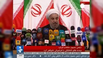 El presidente electo iraní promete más transparencia...