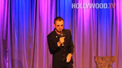 Ringo Starr unveils "Peace & Love" exhibit at the Grammy Museum - HOLLYWOOD.TV