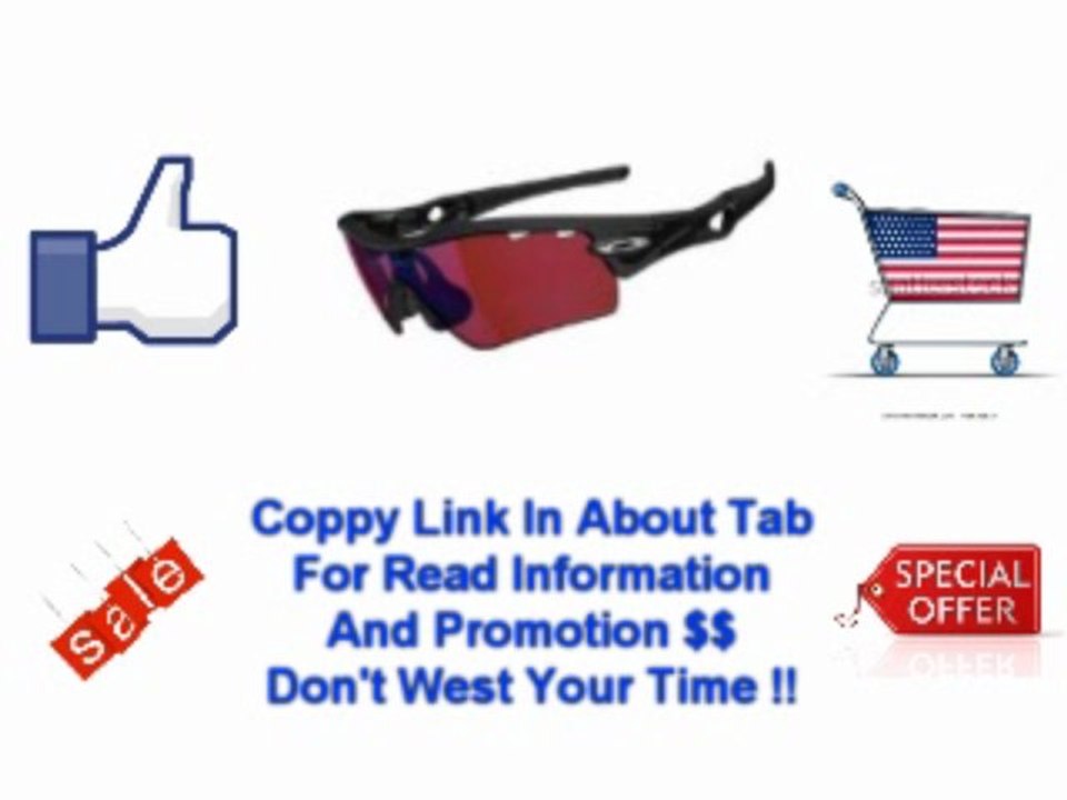 ## Save Price for Oakley Radar Path Adult Polarized Sport Lifestyle Shield Sunglasses - Polished Black G30 Vented  One Size Fits All Best Buy*-