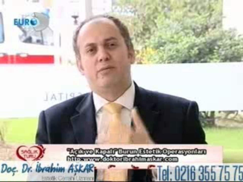 Açık ve Kapalı burun estetik operasyonları - Doç.Dr.İbrahim Aşkar