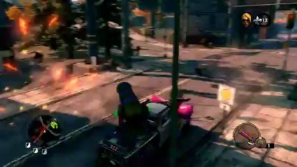 ZOMBIE CHAINSAW EXPLOSIONS! (Saints Row 3 Gameplay/Cheats)