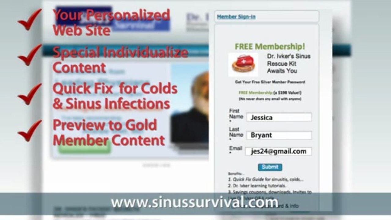 Cure for Sinus Infection Allergy 100% Natural Treatment