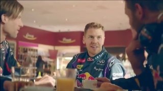 Total Werbung mit Sebastian Vettel - Auftanken kann keiner besser