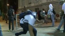 Violência marca manifestações no Rio