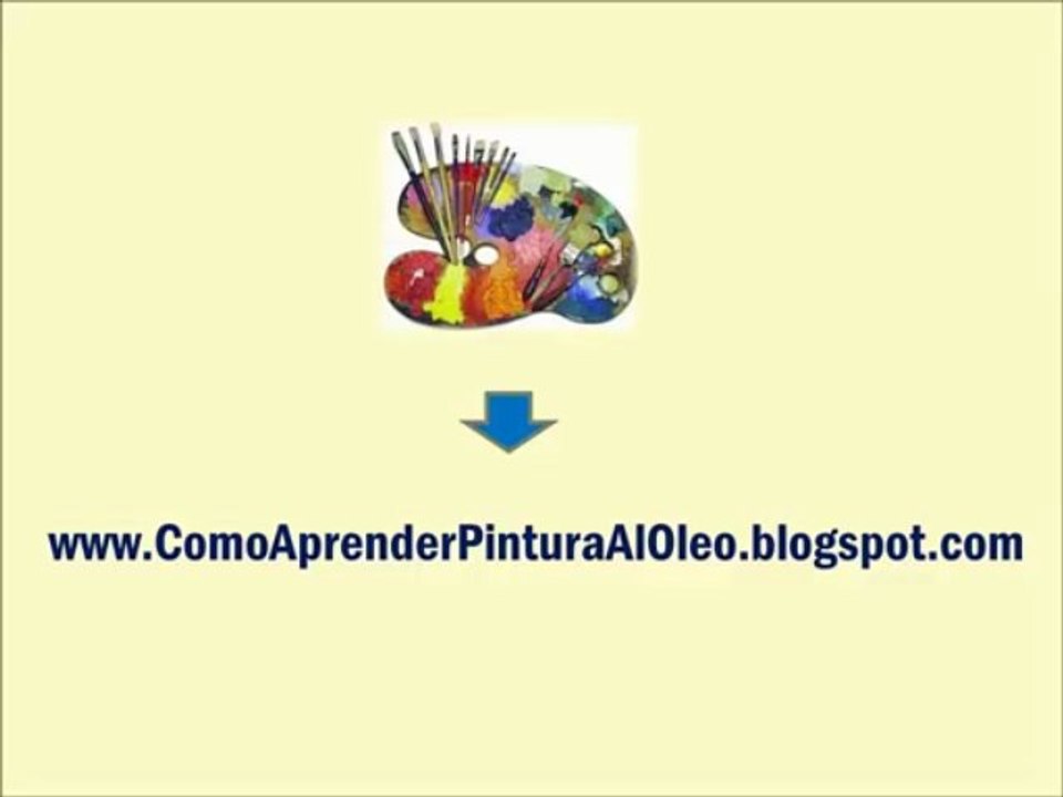 Como Pintar un Cuadro Con Oleo - trucos para pintar al oleo