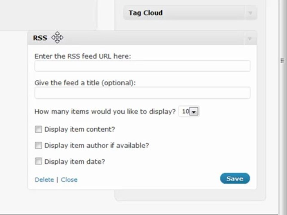 Learn How To Use Widgets in Wordpress