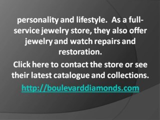 DIAMONDS: THE PERFECT GIFT