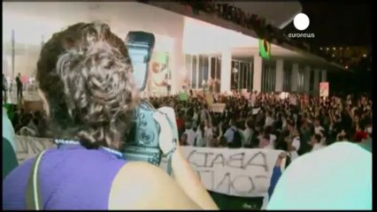 Brezilya'da zam protestosu