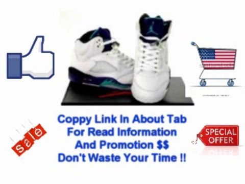 (* View features Mens Nike Air Jordan 5 Retro Basketball Shoes GRAPES White New Emerald Grape Ice Black 136027-108 Size 10 Best Buy%)