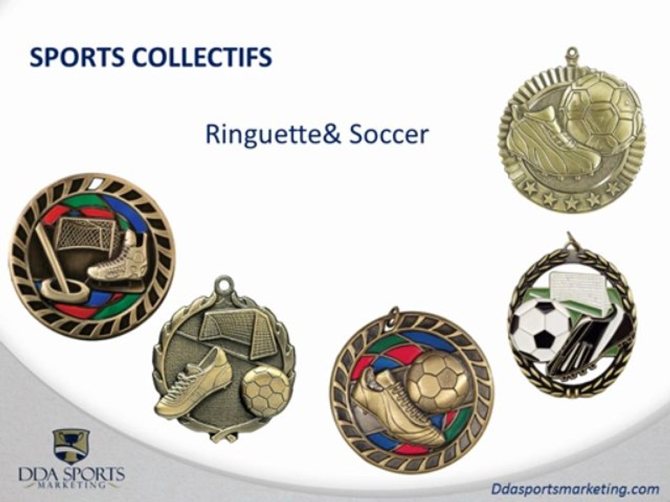 Médaille Or, Argent, Bronze pour différents sports à Vendre