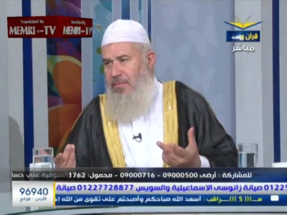 Egyptian Cleric Abd Al-Qader Al-Sibai: Islam Forbids Us to Greet Christians on Easter