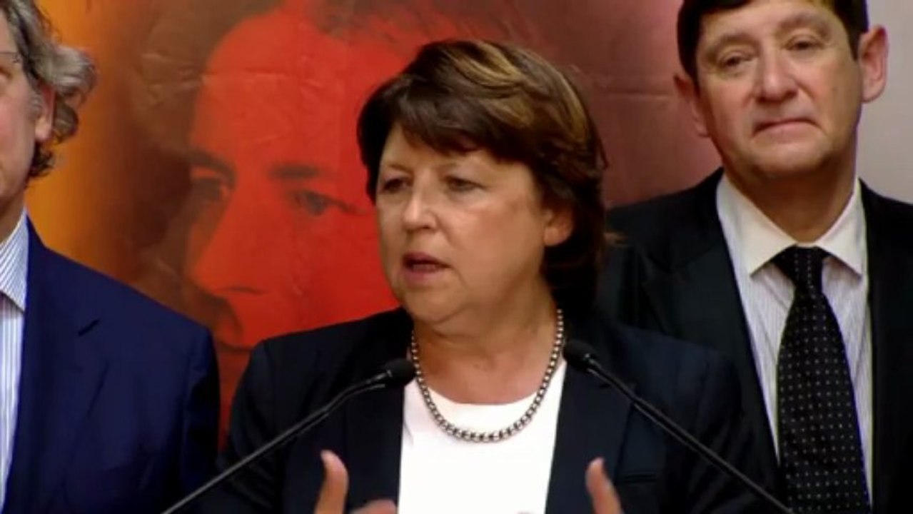 Martine Aubry - Hommage à Pierre Mauroy