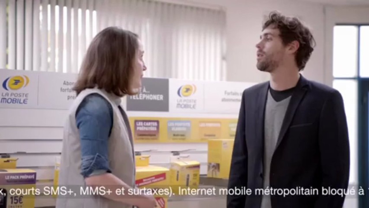Pub TV La Poste Mobile : "Le contrat"