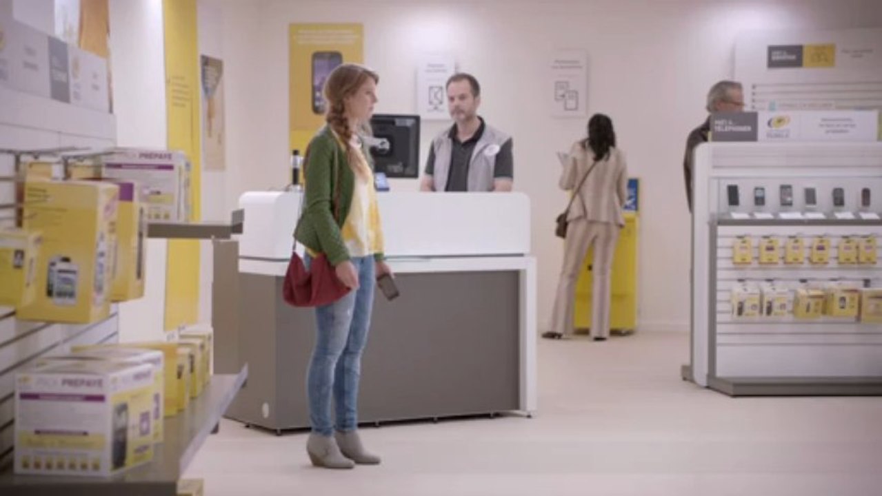 Pub TV La Poste Mobile : "La rupture"
