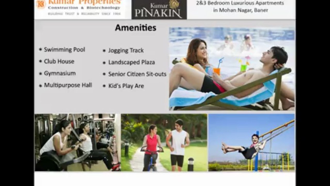 Find Plush & Roomy flats in Baner only at Kumar Pinakin