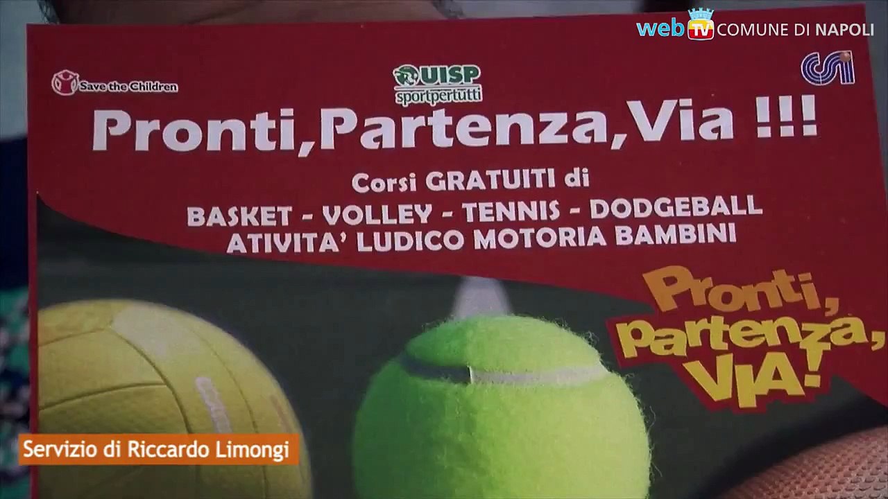 Napoli - "Pronti, partenza, via!": campo scuola e sport a Ponticelli (17.06.13)