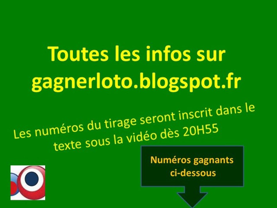 RÉSULTAT TIRAGE LOTO LUNDI 12 août