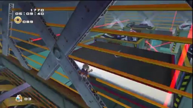 Sonic Adventure 2 Battle - Dark - Rouge : Security Hall - Mission 2 : Ramasse 100 anneaux !