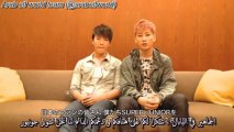 130617  [Arabic Sub]  Super Junior Donghae & Eunhyuk I Wanna Dance Interview