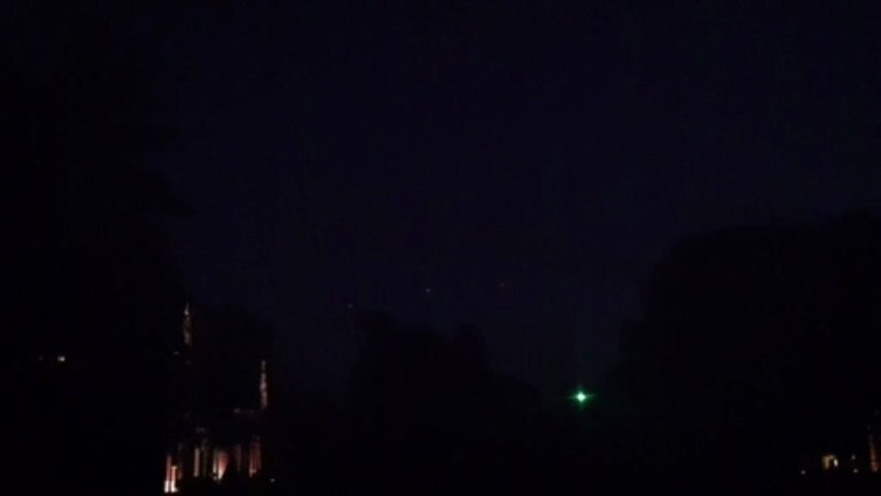 UFO fleet over Montgomery , Ohio 15 June 2013