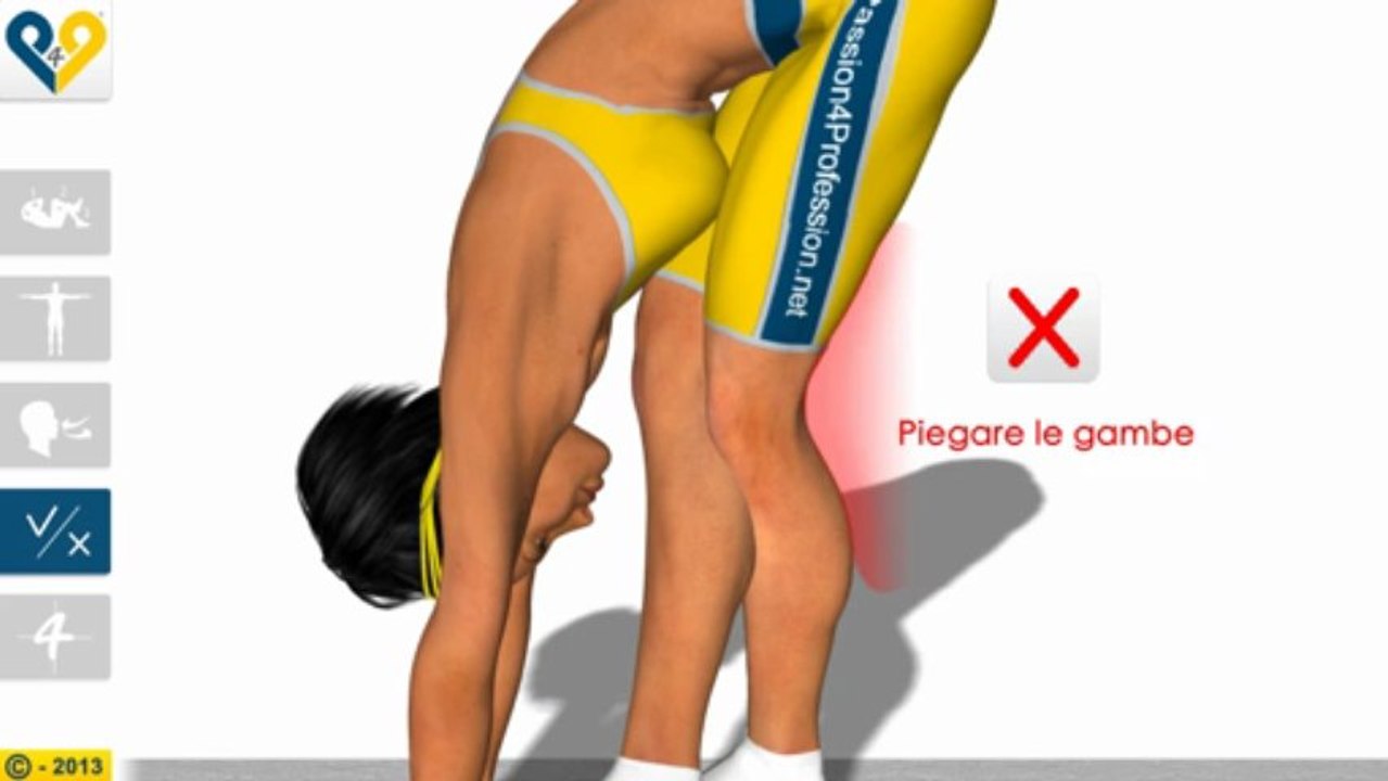 STRETCHING DEL MUSCOLO ILEO-TIBIALE