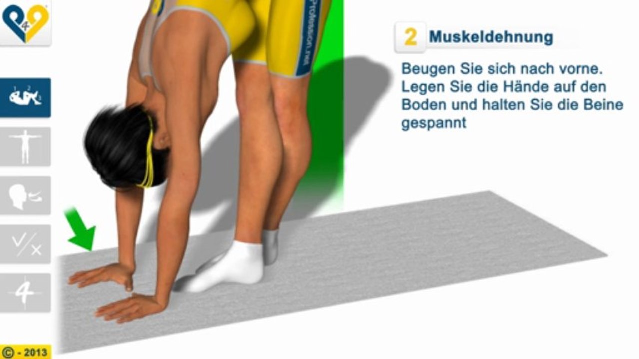 STRETCHING DES ILIOTIBIALIS MUSKEL