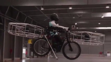 Летающий велосипед: инновационный прототип от чешских компаний 🚴‍♂️