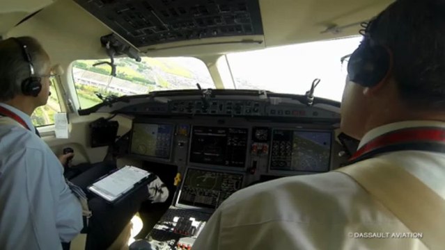 La démonstration du Falcon 7X - Bourget 2013 - Dassault Aviation