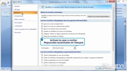 Comment gérer les majuscules et les lettrines avec Word 2007 ?