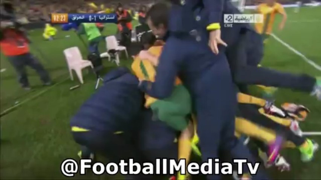 australia vs iraq The Goal World Cup Qualifying ( 1 - 0 ) استراليا ضد العراق